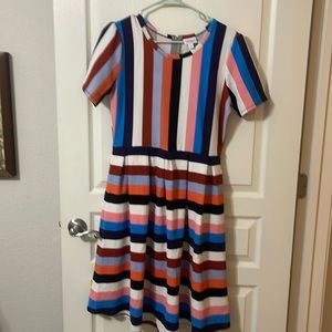 Multiple color dress